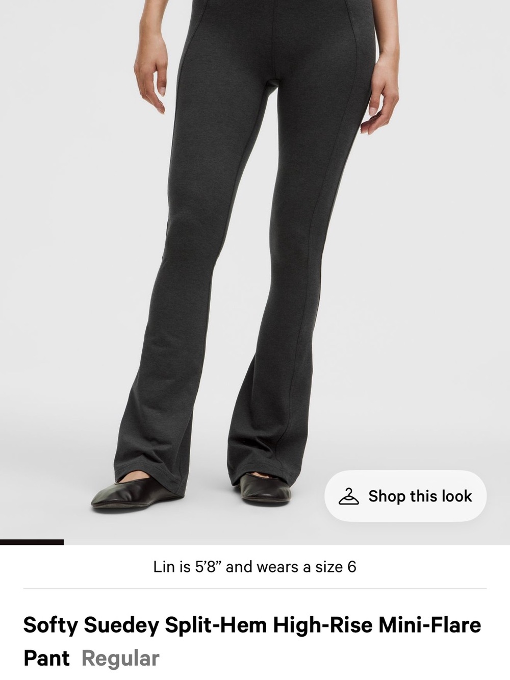 Lululemon Softy Suedey High-Rise pant